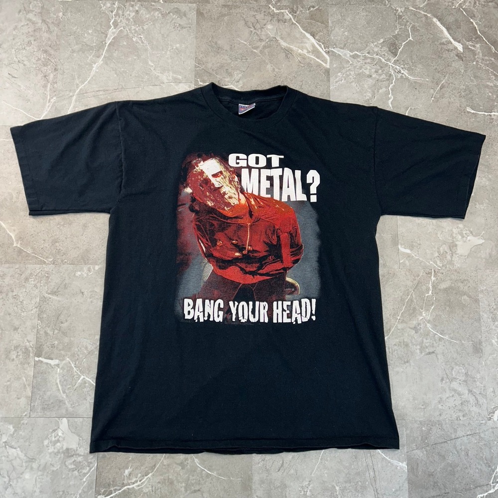 Vintage Quiet Riot Graphic Tee Mens XL Got Metal Bang Your Head Band Shirt